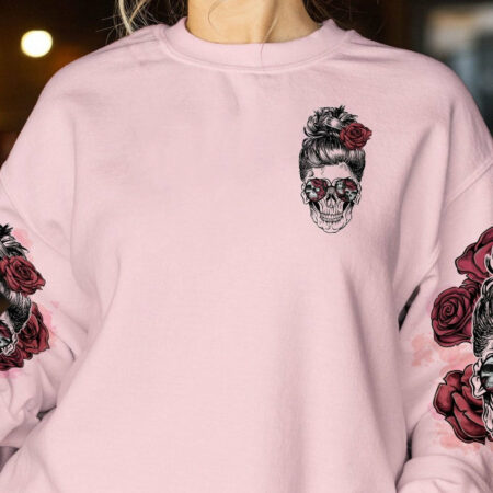 CLASSY SASSY MESSY BUN ALL OVER PRINT - TLTR1904234