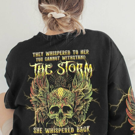 I AM THE STORM SKULL WINGS ALL OVER PRINT - TLNT1304231