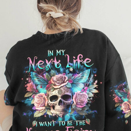 KARMA FAIRY SKULL ROSE ALL OVER PRINT - YHHG0604231