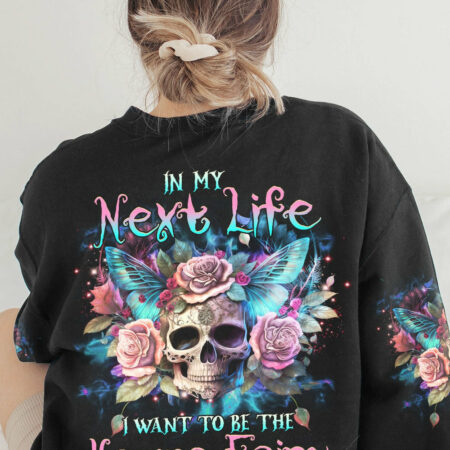 KARMA FAIRY SKULL ROSE ALL OVER PRINT - YHHG0604231