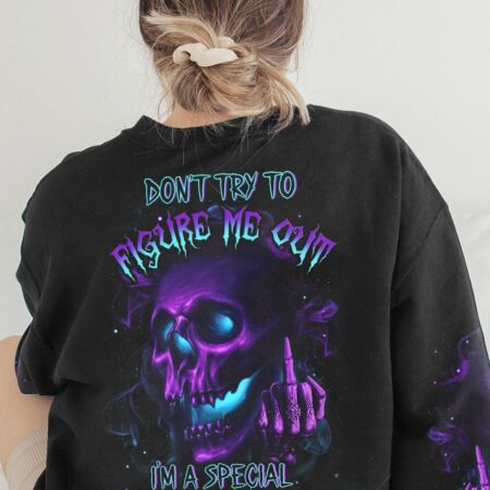 DON'T TRY TO FIGURE ME OUT ALL OVER PRINT - YHLN0405232