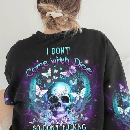 I DON'T COME WITH DICE ALL OVER PRINT - YHDU2803232