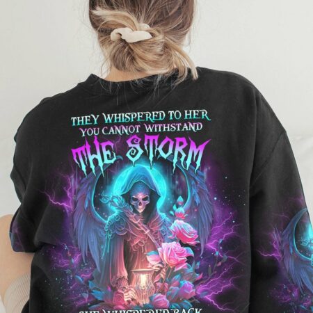 I AM THE STORM REAPER ROSES WINGS ALL OVER PRINT - YHDU2903234