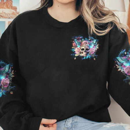 KARMA FAIRY SKULL ROSE ALL OVER PRINT - YHHG0604231