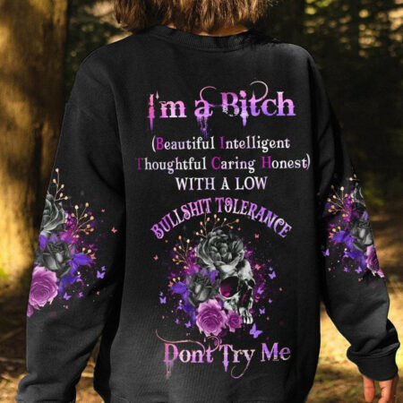 I'M A B DON'T TRY ME ALL OVER PRINT - YHDU0604234