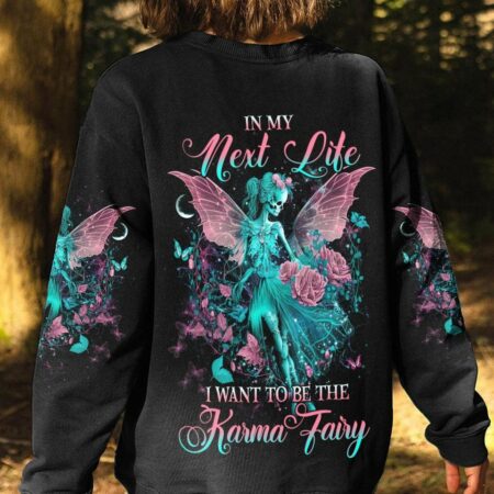 KARMA FAIRY SKULL SKELETON ROSE ALL OVER PRINT - YHHG2303233