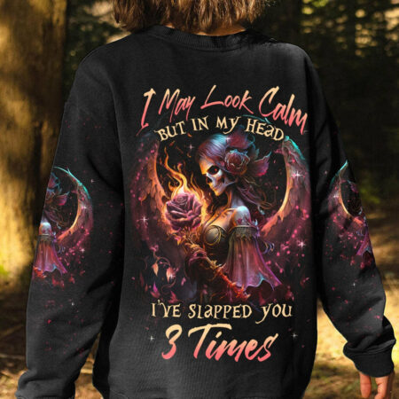 I MAY LOOK CALM REAPER ALL OVER PRINT - YHLN0704231
