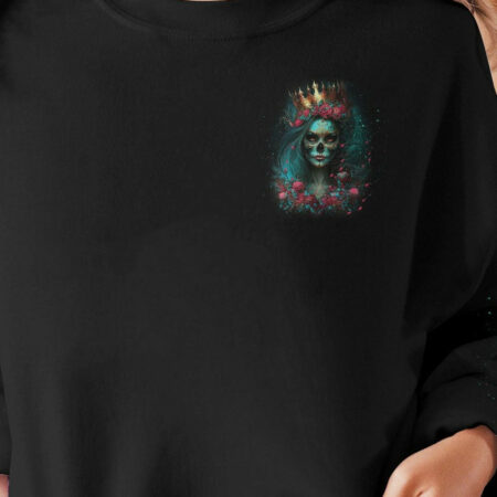 I'M THE F QUEEN SUGAR SKULL ALL OVER PRINT - YHDU1304231