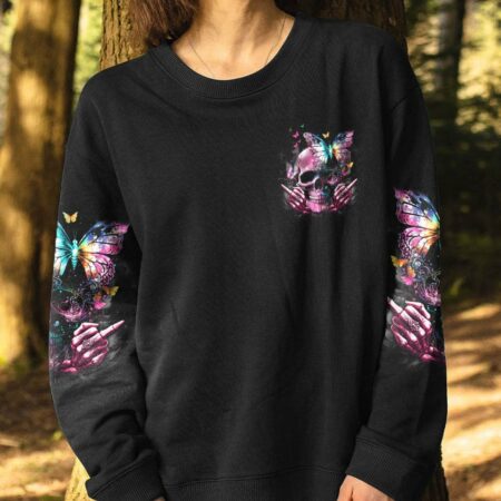 DON'T LIKE MY ATTITUDE SKULL ALL OVER PRINT - YHDU1303233