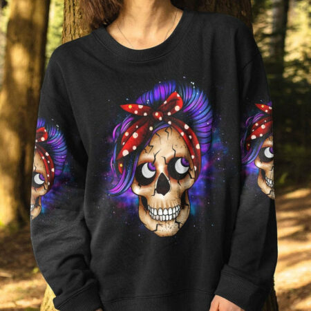 DID I ROLL MY EYES OUT LOUD MESSY BUN ALL OVER PRINT - TLNO0604231