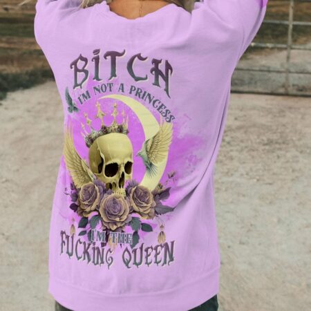 I'M THE F QUEEN SKULL MOON ALL OVER PRINT - TLNT2404231