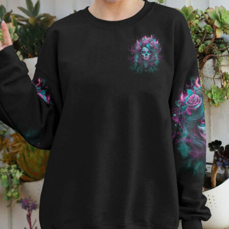 I AM THE STORM SUGAR SKULL GIRL ALL OVER PRINT - YHDU1404233