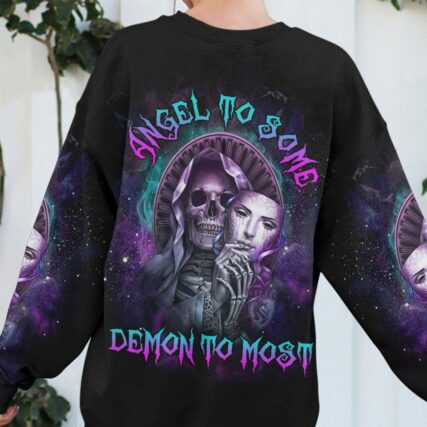 ANGEL TO SOME DEMONS TO MOST ALL OVER PRINT - YHDU2303231