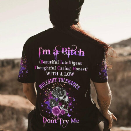 I'M A B DON'T TRY ME ALL OVER PRINT - YHDU0604234