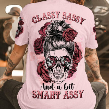 CLASSY SASSY MESSY BUN ALL OVER PRINT - TLTR1904234