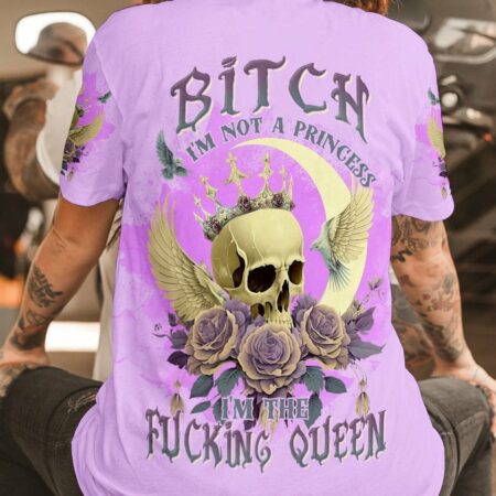 I'M THE F QUEEN SKULL MOON ALL OVER PRINT - TLNT2404231