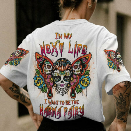 KARMA FAIRY SUGAR SKULL ALL OVER PRINT - YHDU1804232