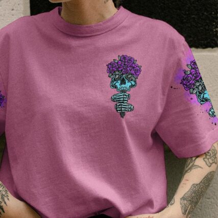 I CAN BUY MYSELF FLOWERS ROSE SKULL ALL OVER PRINT - TLTR2303232