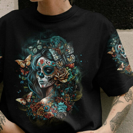 IF I WAS REALLY A B SUGAR SKULL GIRL ALL OVER PRINT - TLTR0704234
