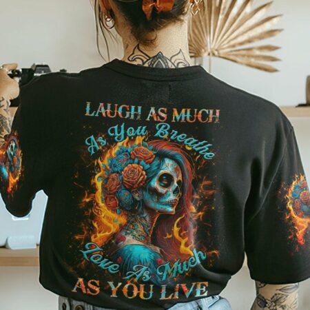 LOVE AS MUCH AS YOU LIVE ALL OVER PRINT - TYTM2003232