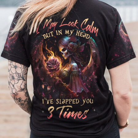 I MAY LOOK CALM REAPER ALL OVER PRINT - YHLN0704231