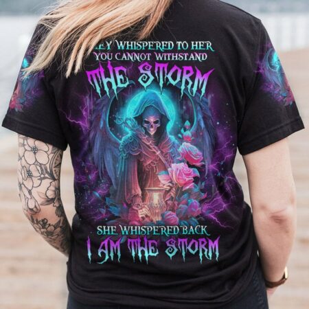 I AM THE STORM REAPER ROSES WINGS ALL OVER PRINT - YHDU2903234
