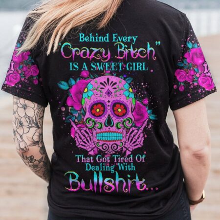 BEHIND CRAZY B IS A SWEET GIRL ALL OVER PRINT - YHHG2803232