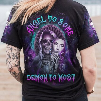 ANGEL TO SOME DEMONS TO MOST ALL OVER PRINT - YHDU2303231