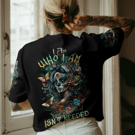 I AM WHO I AM SUGAR SKULL ALL OVER PRINT - TLTR1803233