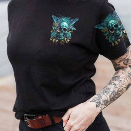 KARMA FAIRY SKULL BUTTERFLY ALL OVER PRINT - TLTR2403234