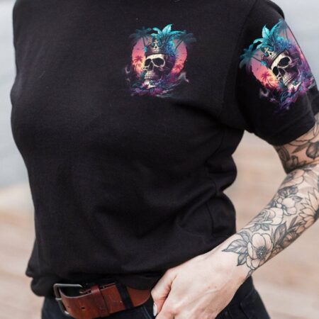 I'M THE F QUEEN SKULL BEACH ALL OVER PRINT - TLNZ2504231