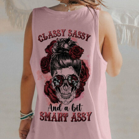 CLASSY SASSY MESSY BUN ALL OVER PRINT - TLTR1904234
