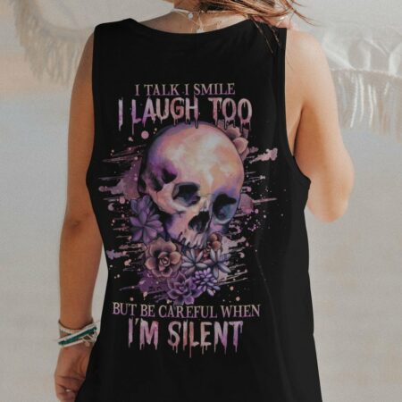 I TALK I SMILE I LAUGH SKULL ALL OVER PRINT - YHHG3003233