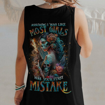 ASSUMING I WAS LIKE MOST GIRLS SUGAR SKULL G ALL OVER PRINT - TLTR0504231