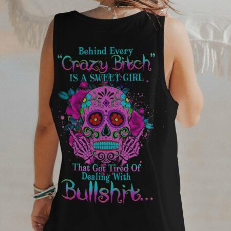 BEHIND CRAZY B IS A SWEET GIRL ALL OVER PRINT - YHHG2803232