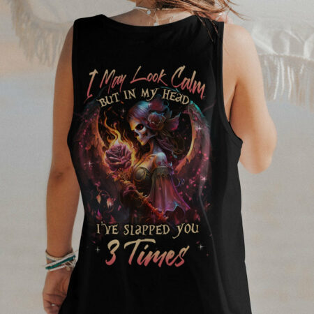 I MAY LOOK CALM REAPER ALL OVER PRINT - YHLN0704231