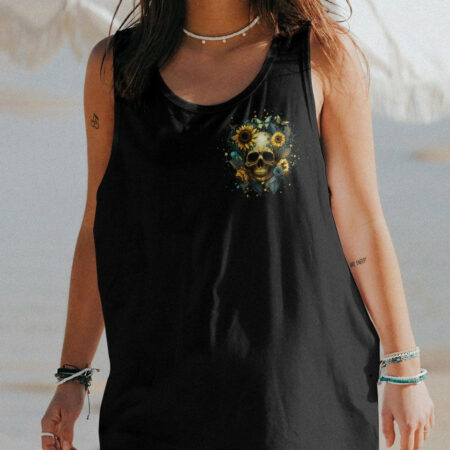I'M MOSTLY PEACE LOVE AND LIGHT SUNFLOWER ALL OVER PRINT - YHHG1704231