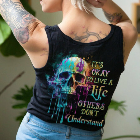 IT'S OKAY TO LIVE A LIFE ALL OVER PRINT - YHHG1904232
