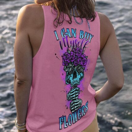 I CAN BUY MYSELF FLOWERS ROSE SKULL ALL OVER PRINT - TLTR2303232