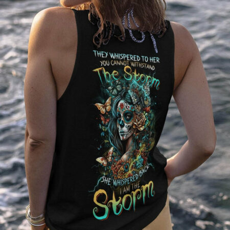 I AM THE STORM SUGAR SKULL GIRL ALL OVER PRINT - TLTR0604236