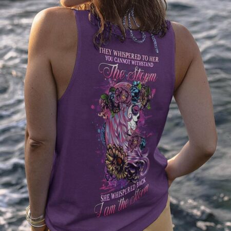 I AM THE STORM SUGAR SKULL FLOWER ALL OVER PRINT - YHHG0304233