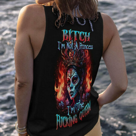 I'M THE F QUEEN SUGAR SKULL GIRL ALL OVER PRINT - TLTW1004236