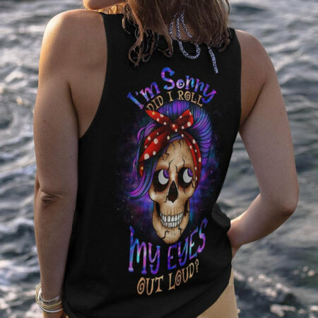 DID I ROLL MY EYES OUT LOUD MESSY BUN ALL OVER PRINT - TLNO0604231
