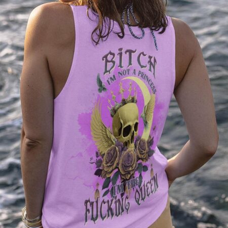 I'M THE F QUEEN SKULL MOON ALL OVER PRINT - TLNT2404231