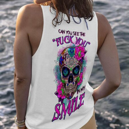 CAN YOU SEE THE F YOU SUGAR SKULL ALL OVER PRINT - TLTR2903234