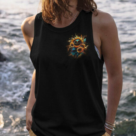 I AM A RAY OF F SUNSHINE SKULL SUNFLOWER ALL OVER PRINT - YHHG1804232
