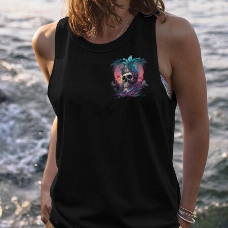 I'M THE F QUEEN SKULL BEACH ALL OVER PRINT - TLNZ2504231