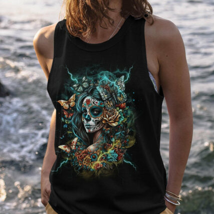 I AM THE STORM SUGAR SKULL GIRL ALL OVER PRINT - TLTR0604236