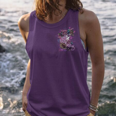 I AM THE STORM SUGAR SKULL FLOWER ALL OVER PRINT - YHHG0304233