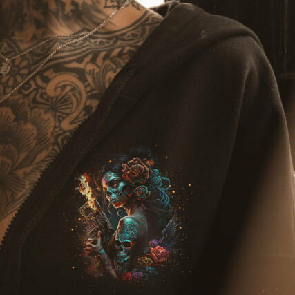 ASSUMING I WAS LIKE MOST GIRLS SUGAR SKULL G ALL OVER PRINT - TLTR0504231